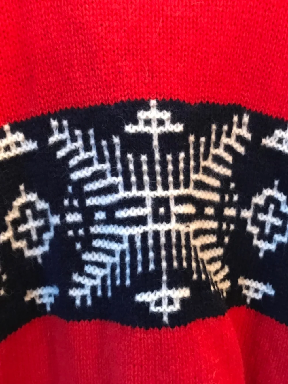 *Vintage United Colors of Benetton Nordic Knit Shetland Wool Sweater* Men’s Lrg